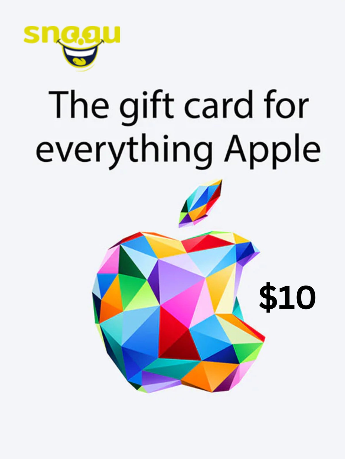 iTunesギフトカード 10 USD - アプリ、音楽などに使えるAppleの即時クレジット、米国コード