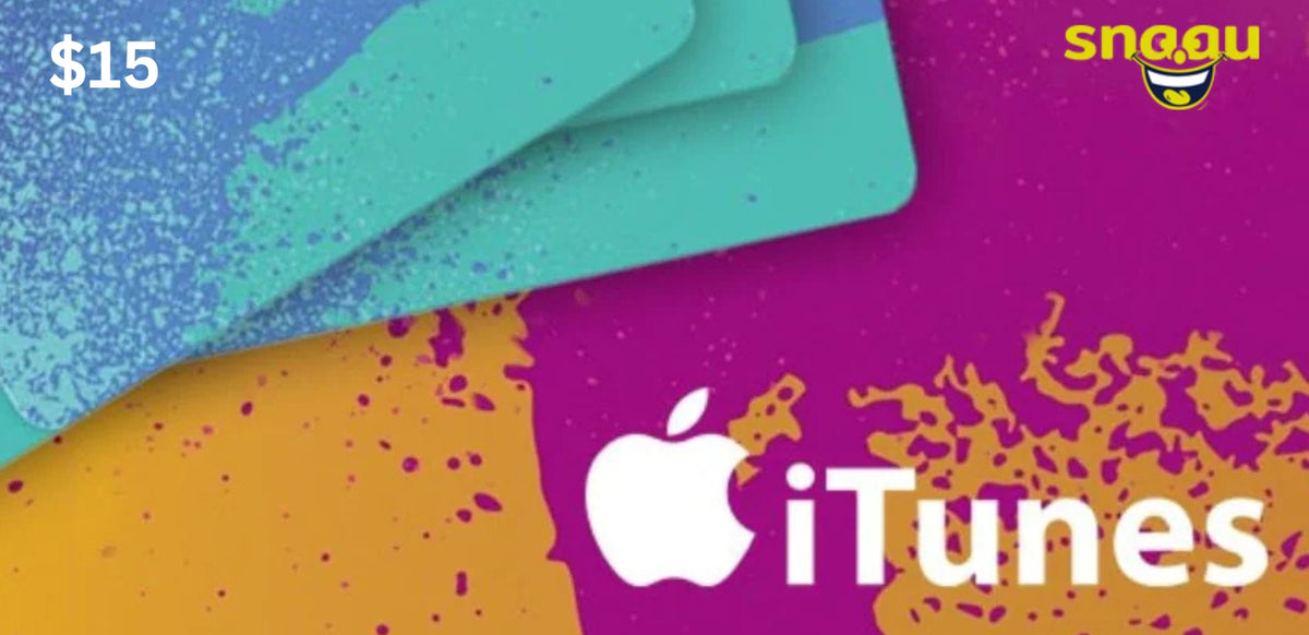 iTunesギフトカード 15 USD - アプリ、音楽などに使えるAppleの即時クレジット、米国コード