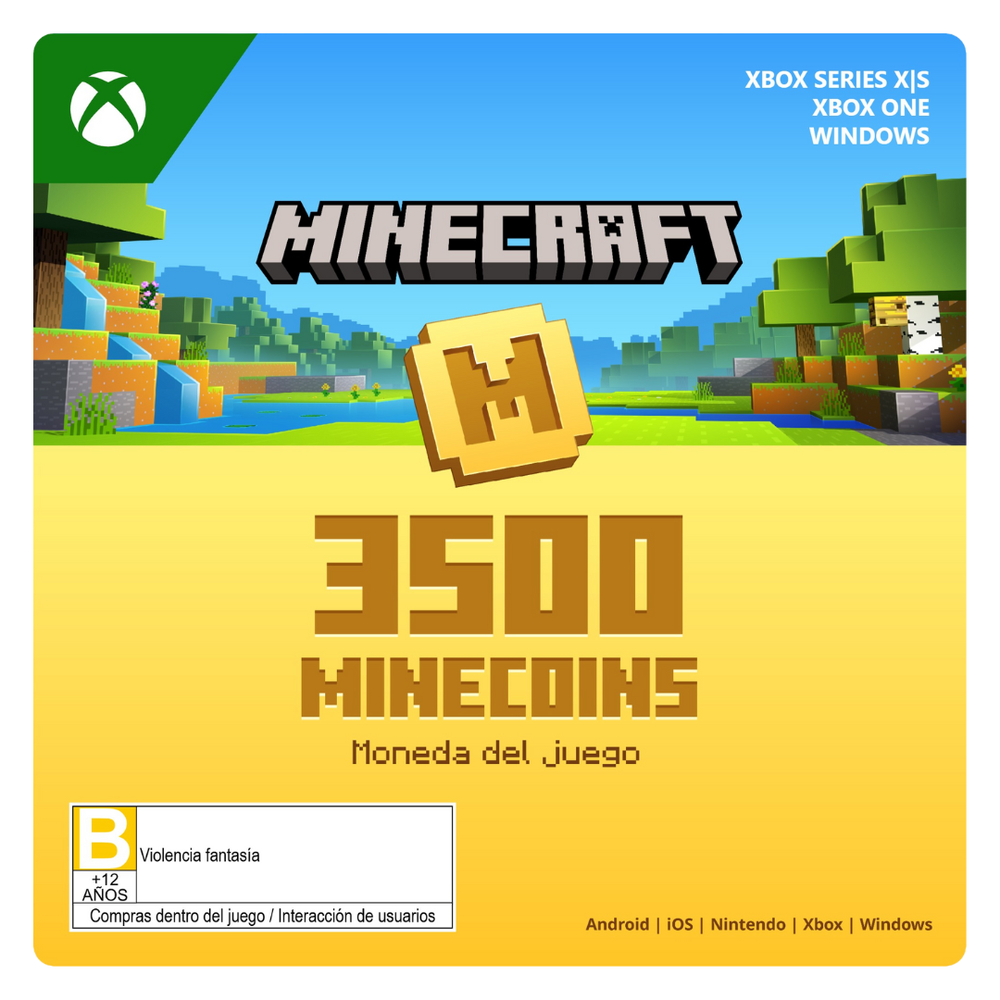 Minecraft Minecoins 3500 LATAM