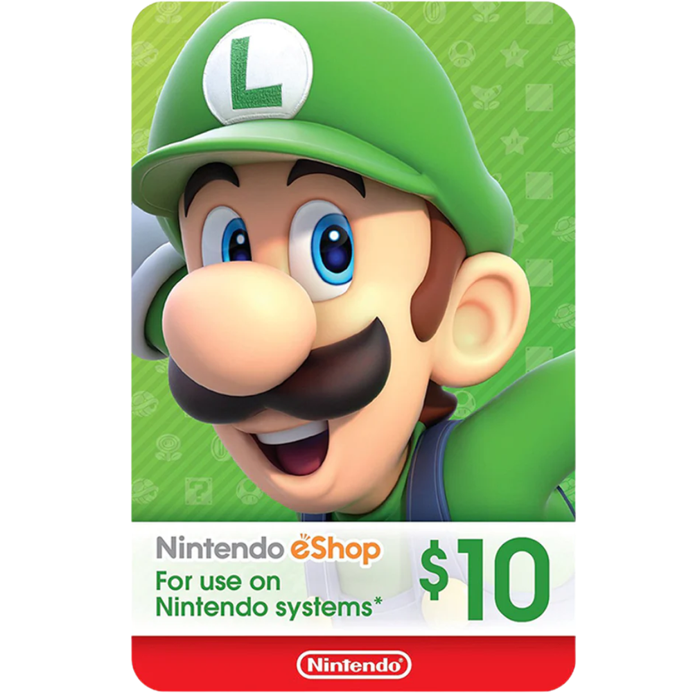 Nintendo eShop Gift Card - $10 (Digital Code)
