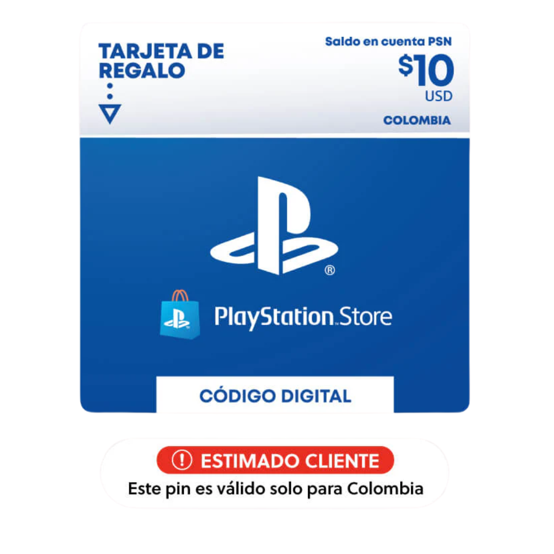 PlayStation バーチャルPIN $10 USD - ゲーム、映画などと交換