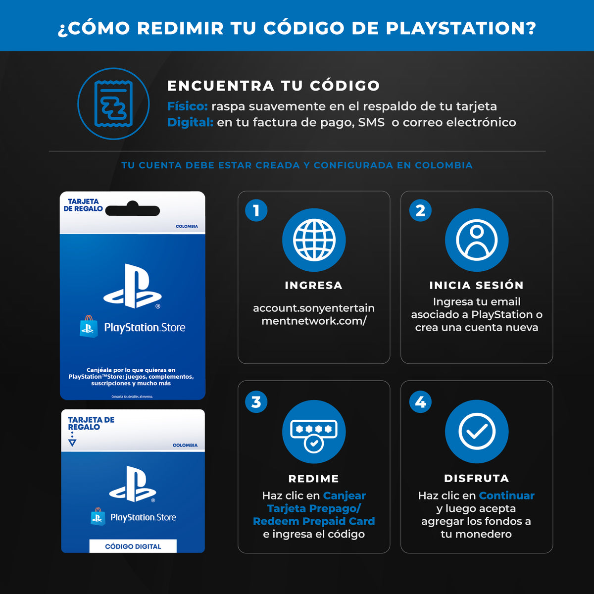 PlayStation バーチャルPIN $10 USD - ゲーム、映画などと交換