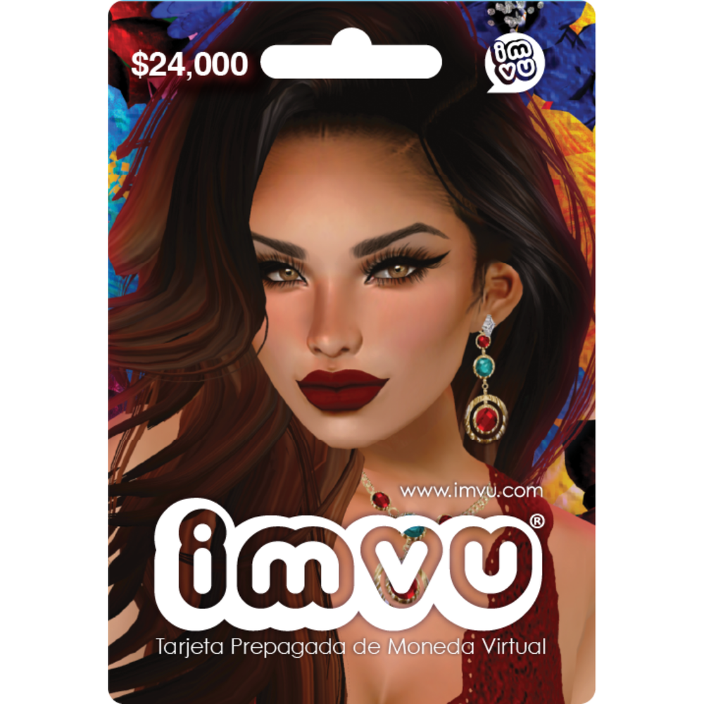 Carte prépayée IMVU 20 000 $ + frais supplémentaires – Personnalisez votre avatar et accédez à l’abonnement VIP
