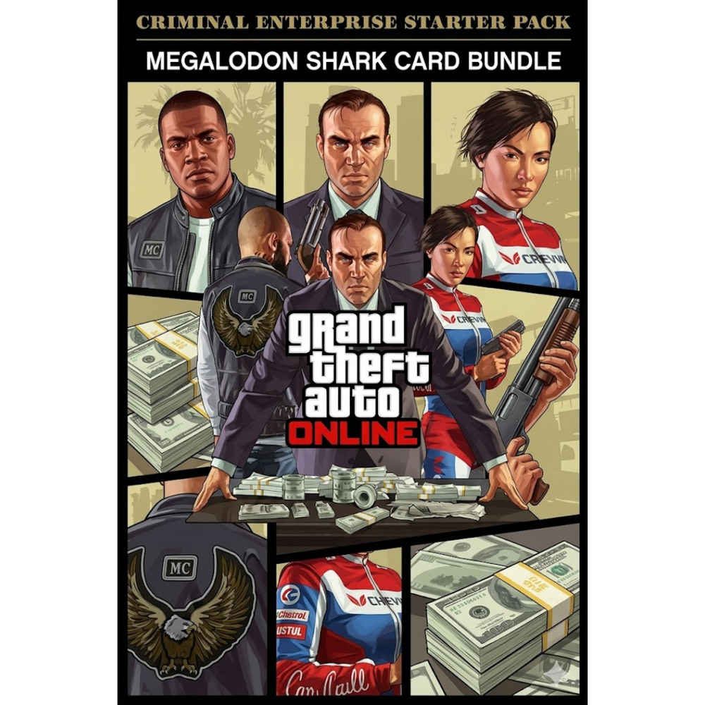 犯罪組織スターターパックとメガロドン・キャッシュカード付きエディション Xbox One Xbox Series X|S コード コロンビア