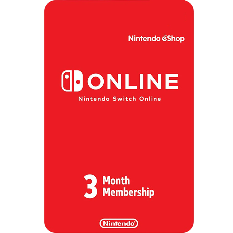 Nintendo Switch Online 3 mois, région États-Unis – Accédez aux jeux multijoueurs, aux classiques et plus encore