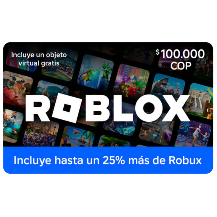 Code numérique Roblox $100.000 – Obtenez 25 % de Robux supplémentaires et des récompenses exclusives